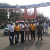 Road Safety Rally with RTO & Police from Hosur Railway Station